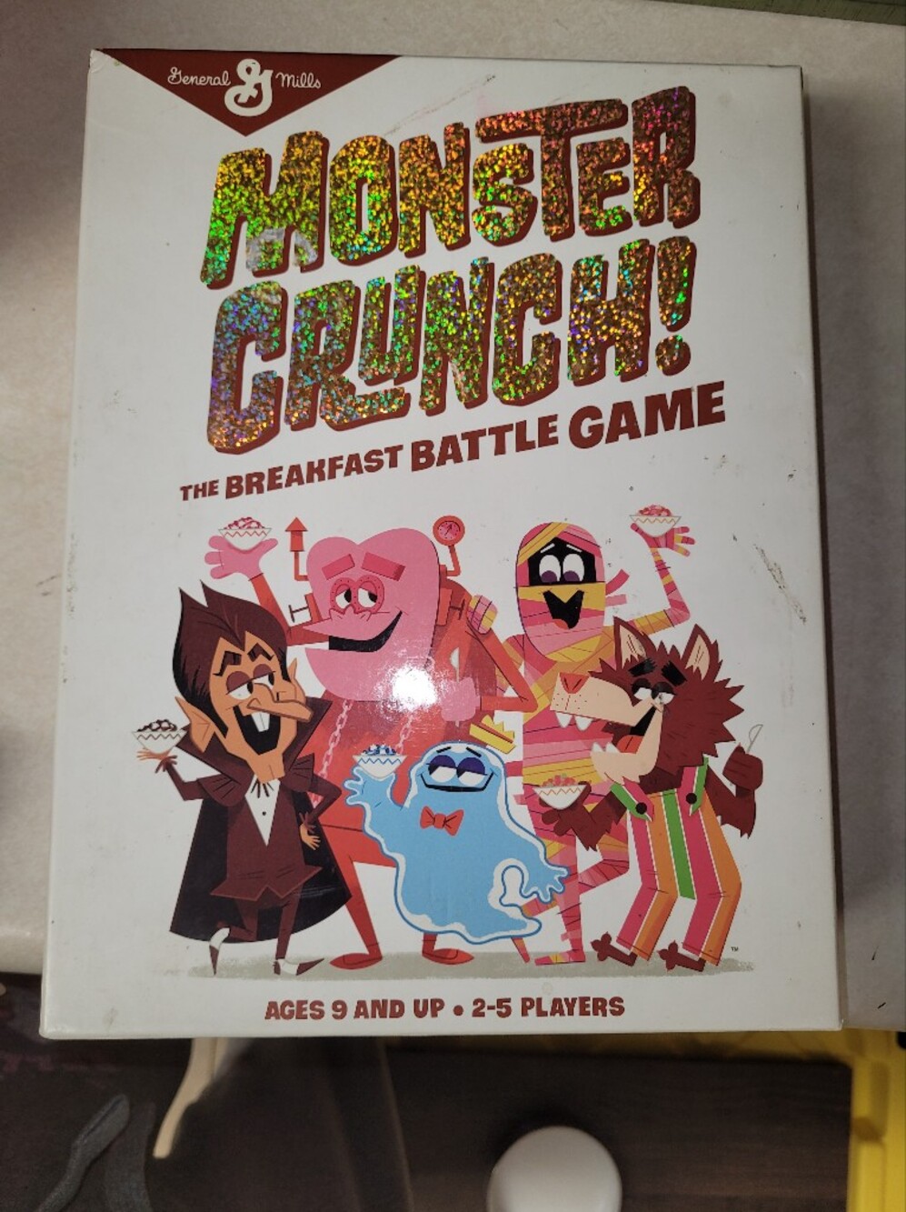 Monster Crunch! Breakfast Battle Game - White